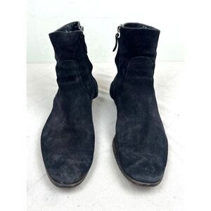 Mr Hare Black Suede Pullon Chelsea Boots Shoes   Mens Size UK 9.5  US 10.5